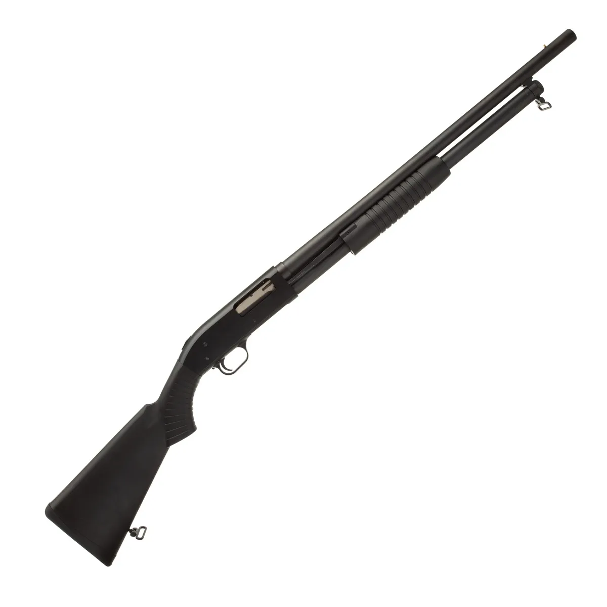 Espingarda Boito Pump Calibre 12GA Cano 24" Polímero Oxidada