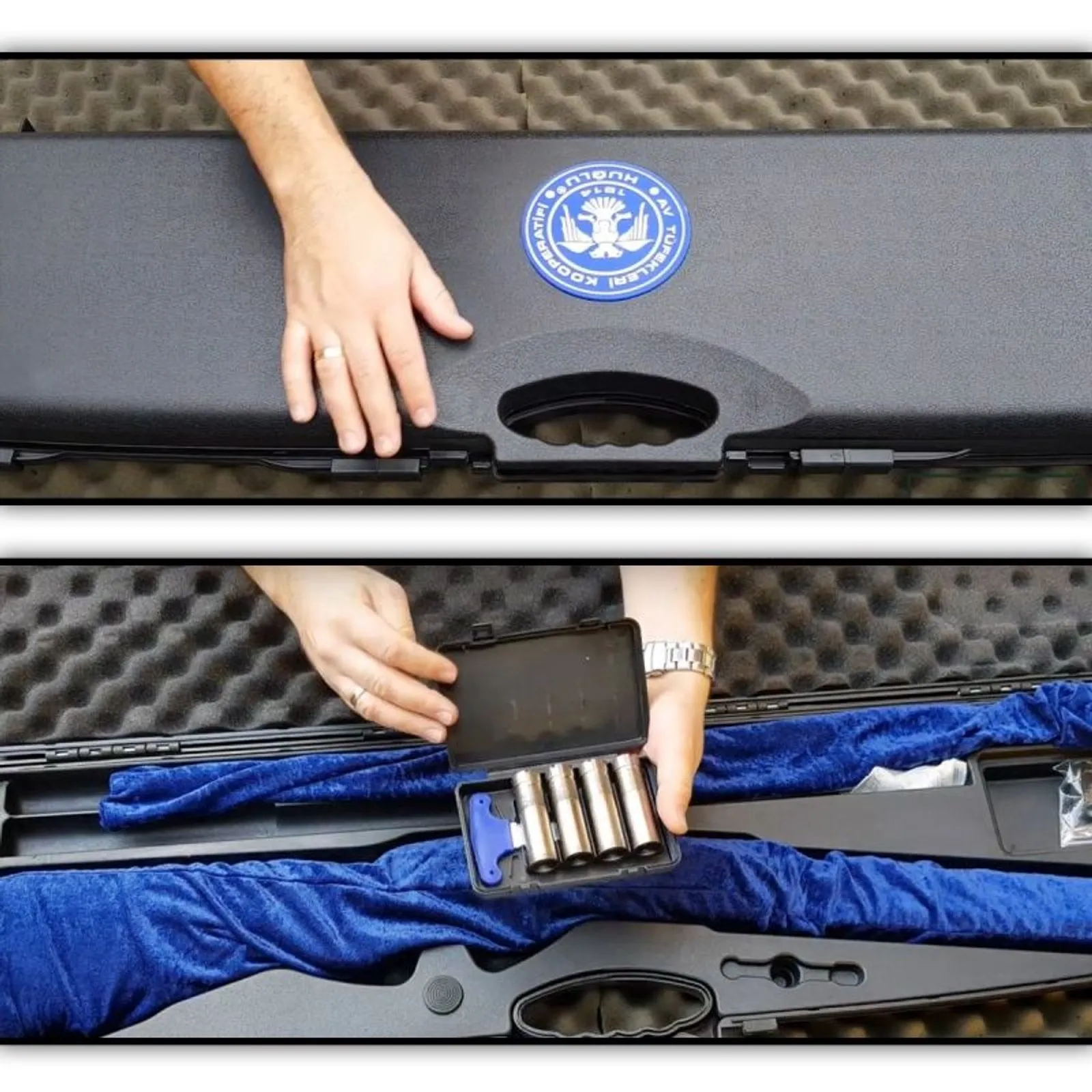 Espingarda Semi Automática Huglu GX 812 G Camuflada 7+1 Tiros - Imagem 2