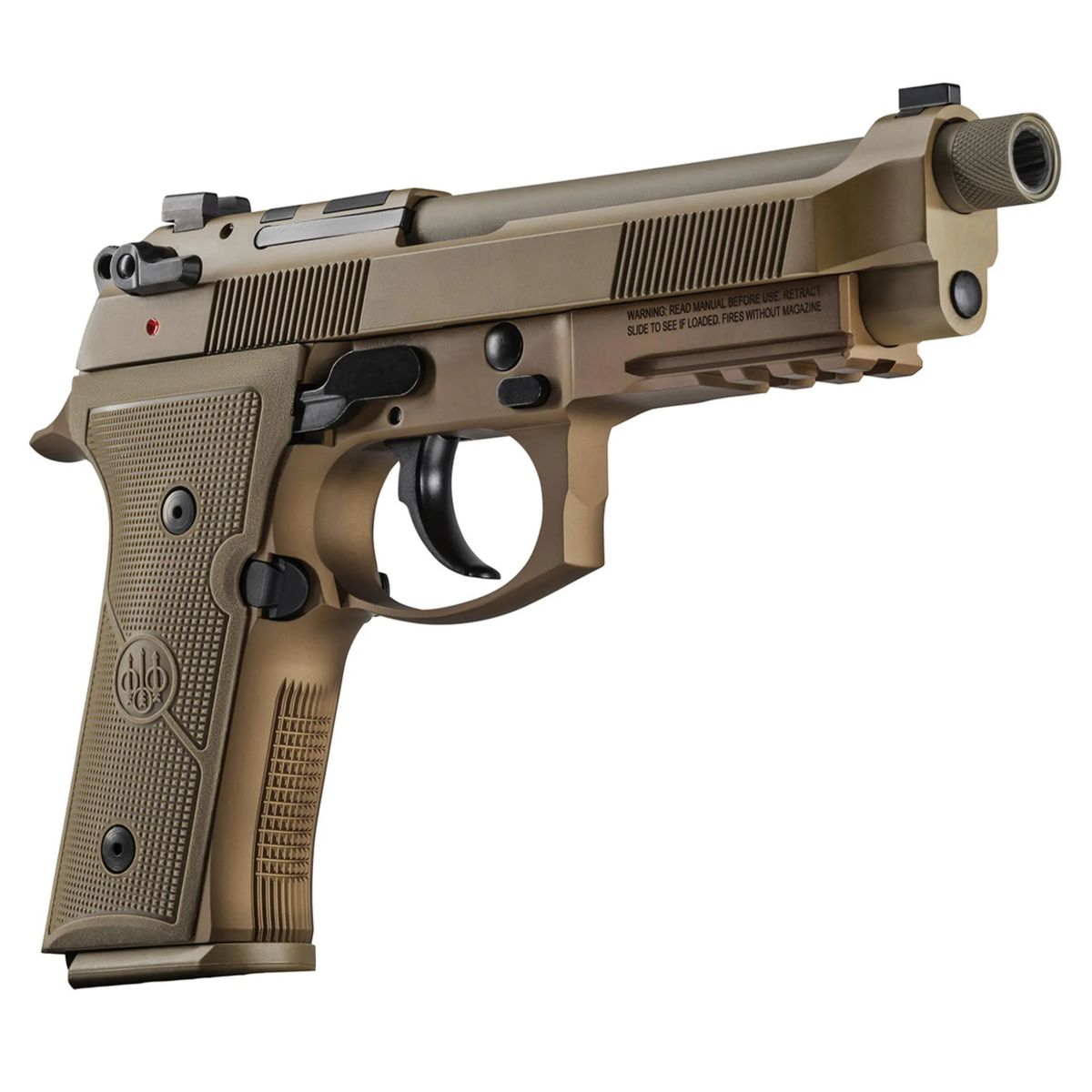 Pistola Beretta M9A4 Cal.9mm 18 Tiros - Cano 5" - Imagem 2