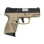 Pistola Taurus G2C Toro Calibre .38TPC TAN